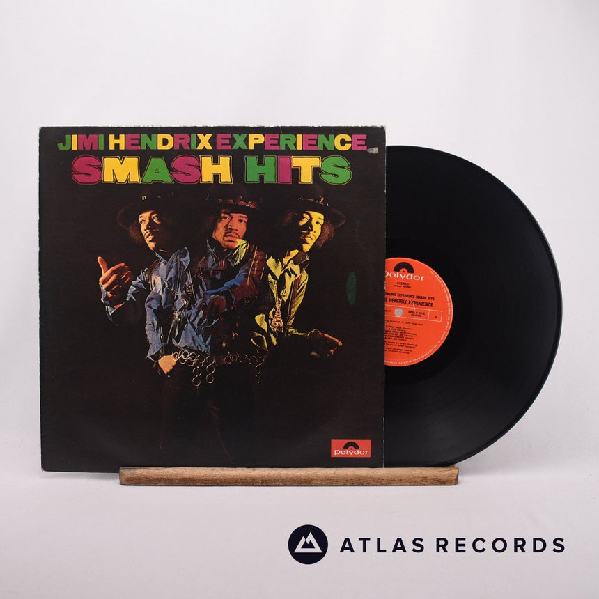The Jimi Hendrix Experience Smash Hits LP Vinyl Record - Front Cover & Record
