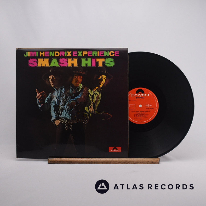 The Jimi Hendrix Experience Smash Hits LP Vinyl Record - Front Cover & Record