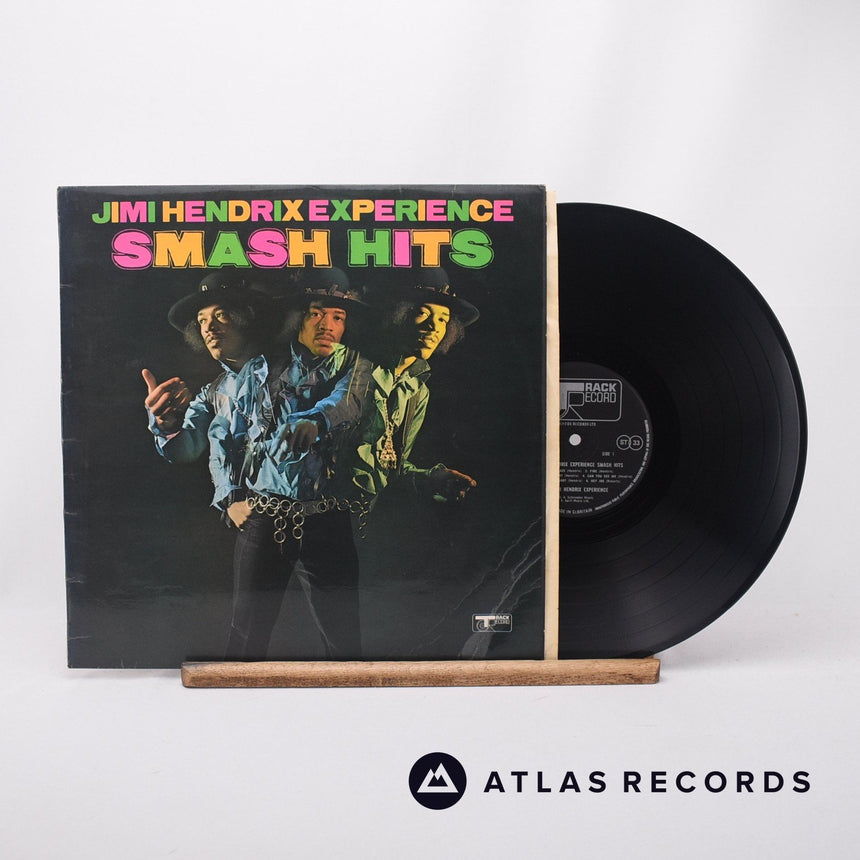 The Jimi Hendrix Experience Smash Hits LP Vinyl Record - Front Cover & Record