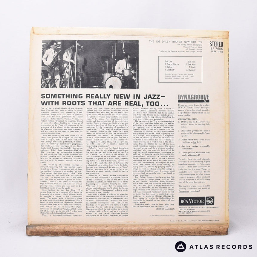 The Joe Daley Trio - At Newport '63 - LP Vinyl Record - VG+/EX