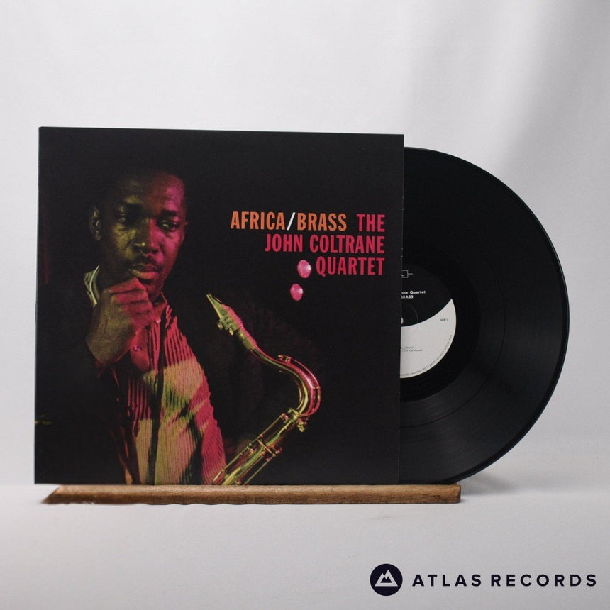 The John Coltrane Quartet Africa/Brass LP Vinyl Record - Front Cover & Record