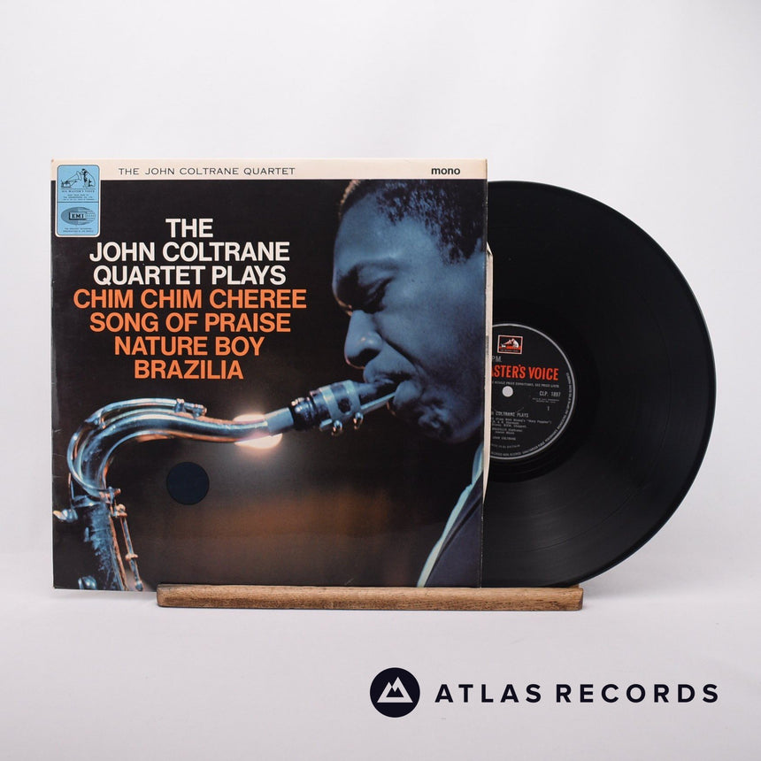 The John Coltrane Quartet The John Coltrane Quartet Plays LP Vinyl Record - Front Cover & Record