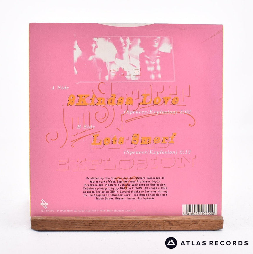 The Jon Spencer Blues Explosion - 2Kindsa Love - 7" Vinyl Record - EX/EX