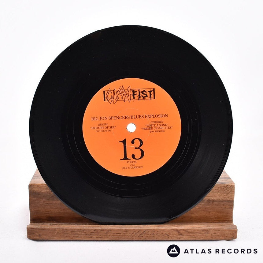 The Jon Spencer Blues Explosion - Recorded In Person! - 7" Vinyl Record - VG+/EX