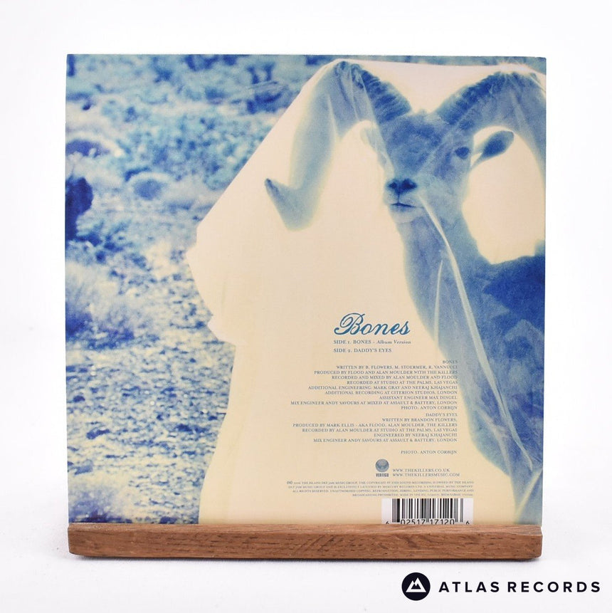 The Killers - Bones - Red Limited Edition Numbered 7" Vinyl Record - NM/NM