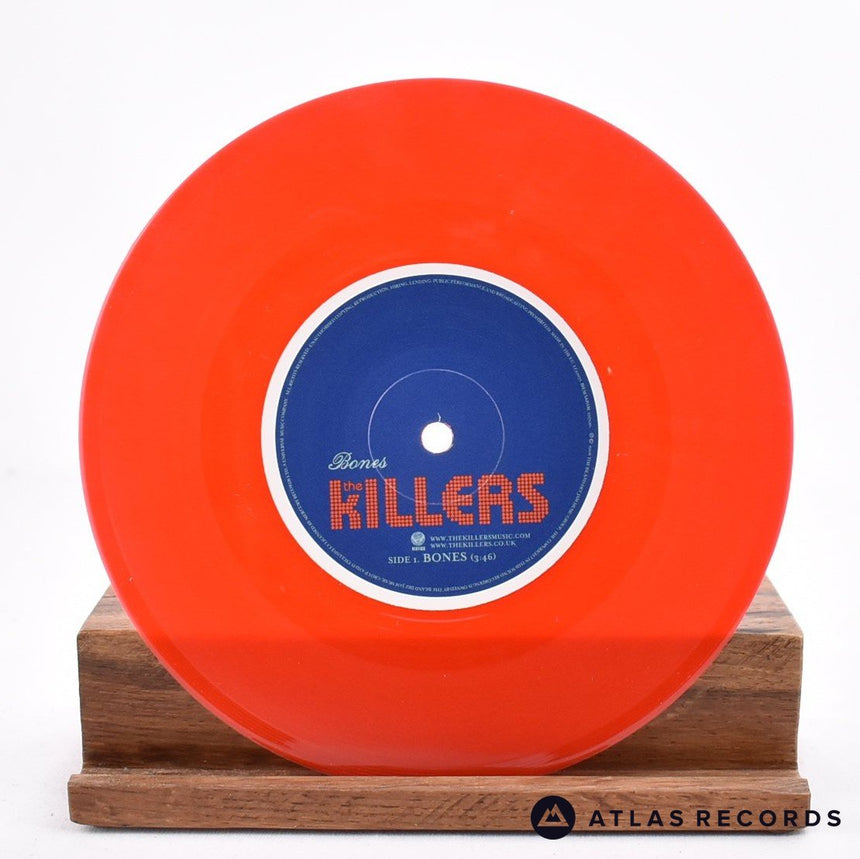 The Killers - Bones - Red Limited Edition Numbered 7" Vinyl Record - NM/NM
