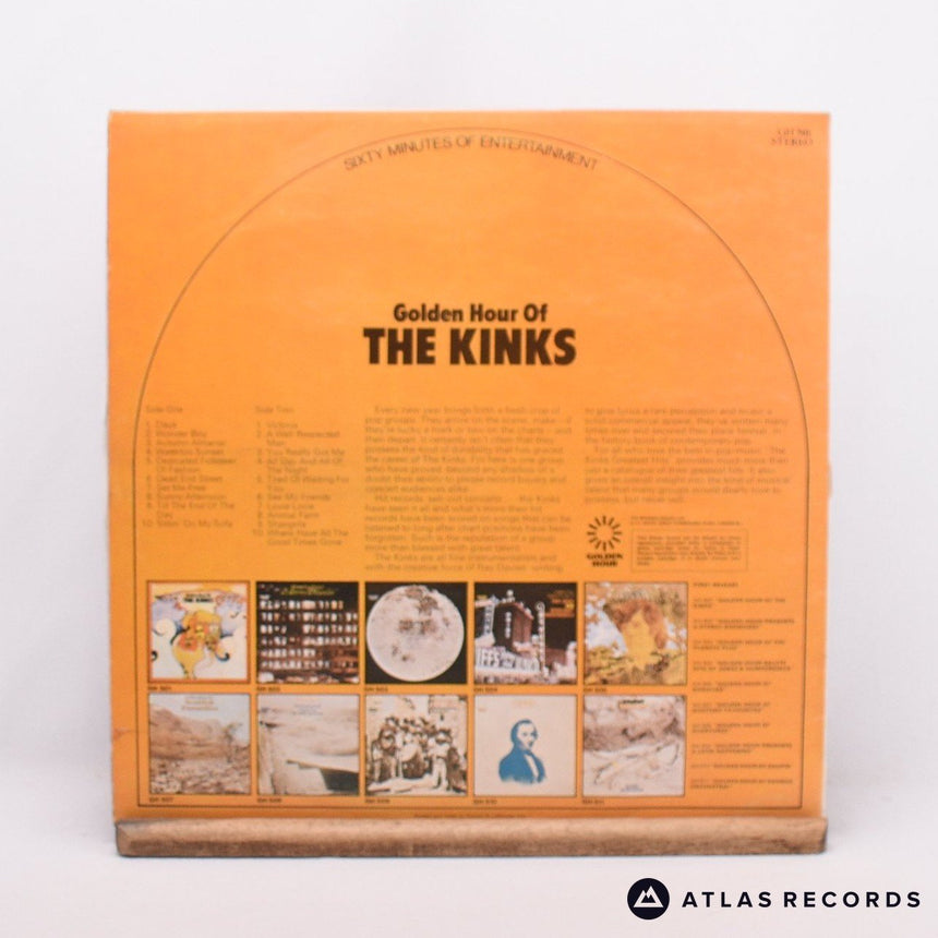 The Kinks - Golden Hour Of The Kinks - Embossed Sleeve LP Vinyl Record - VG+/EX
