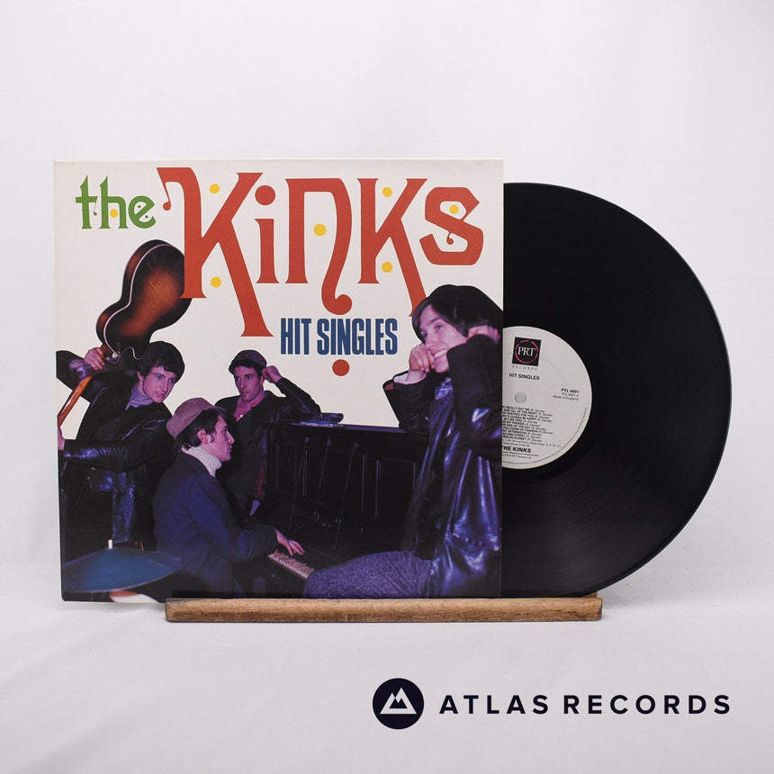 The Kinks Hit Singles LP Vinyl Record - Front Cover & Record