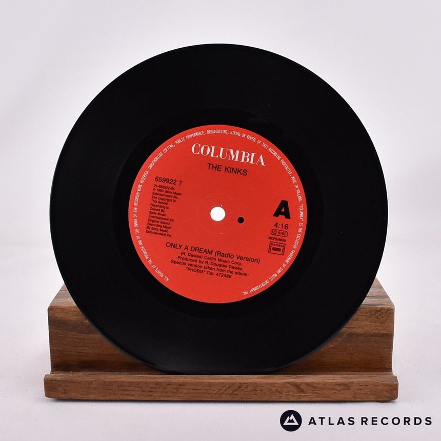 The Kinks - Only A Dream - 7" Vinyl Record - EX/VG+