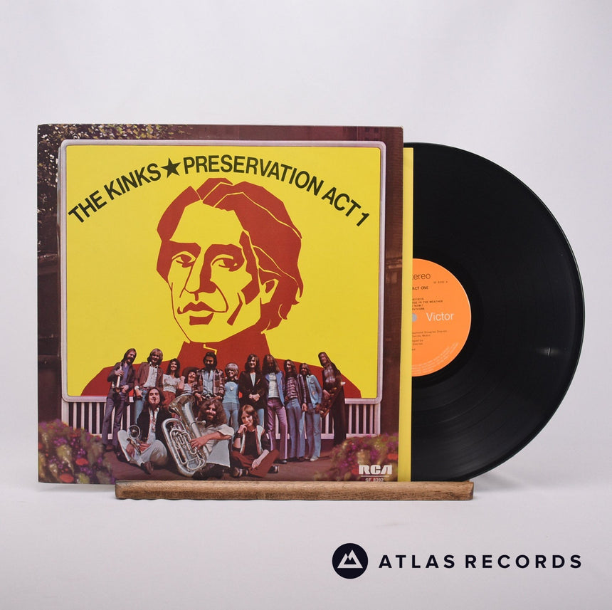 The Kinks Preservation Act 1 LP Vinyl Record - Front Cover & Record