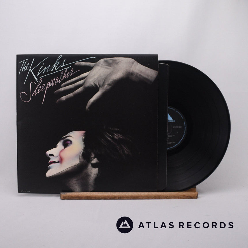 The Kinks Sleepwalker LP Vinyl Record - Front Cover & Record