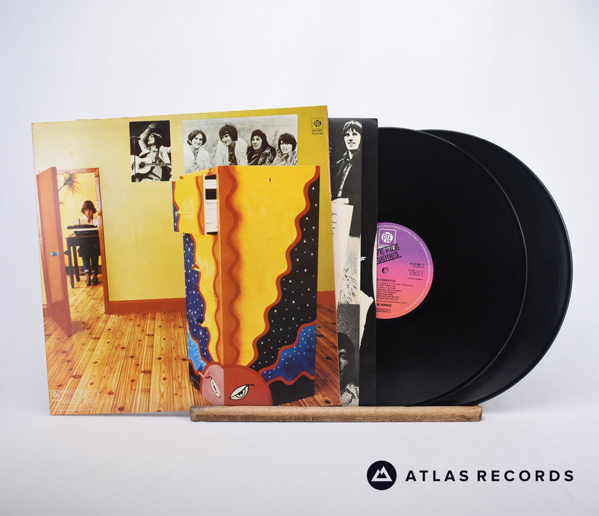 The Kinks The File Series 2 x LP Vinyl Record - Front Cover & Record