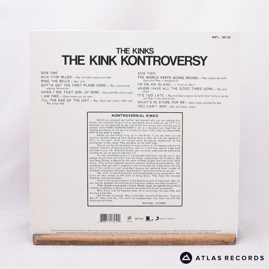 The Kinks - The Kink Kontroversy - Limited Edition A B LP Vinyl Record - NM/NM