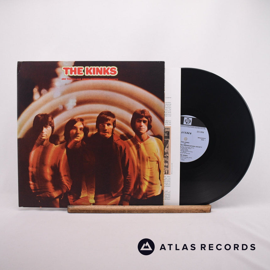 The Kinks The Kinks Are The Village Green Preservation Society LP Vinyl Record - Front Cover & Record