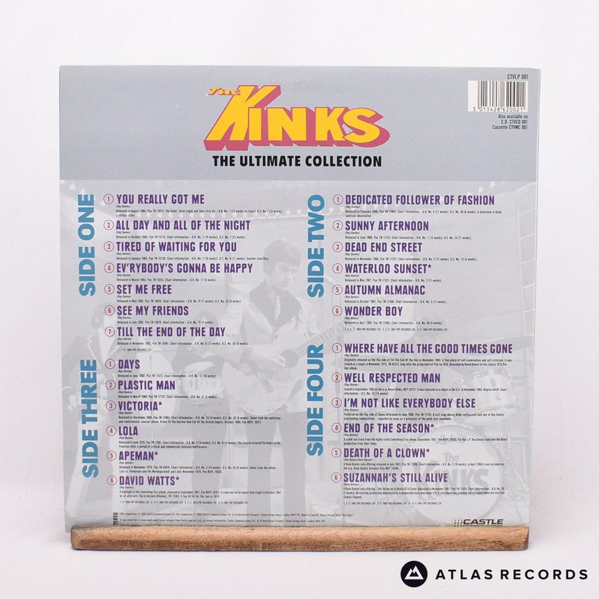 The Kinks - The Ultimate Collection - A2 B1 C2 D1 2 x LP Vinyl Record - EX/EX