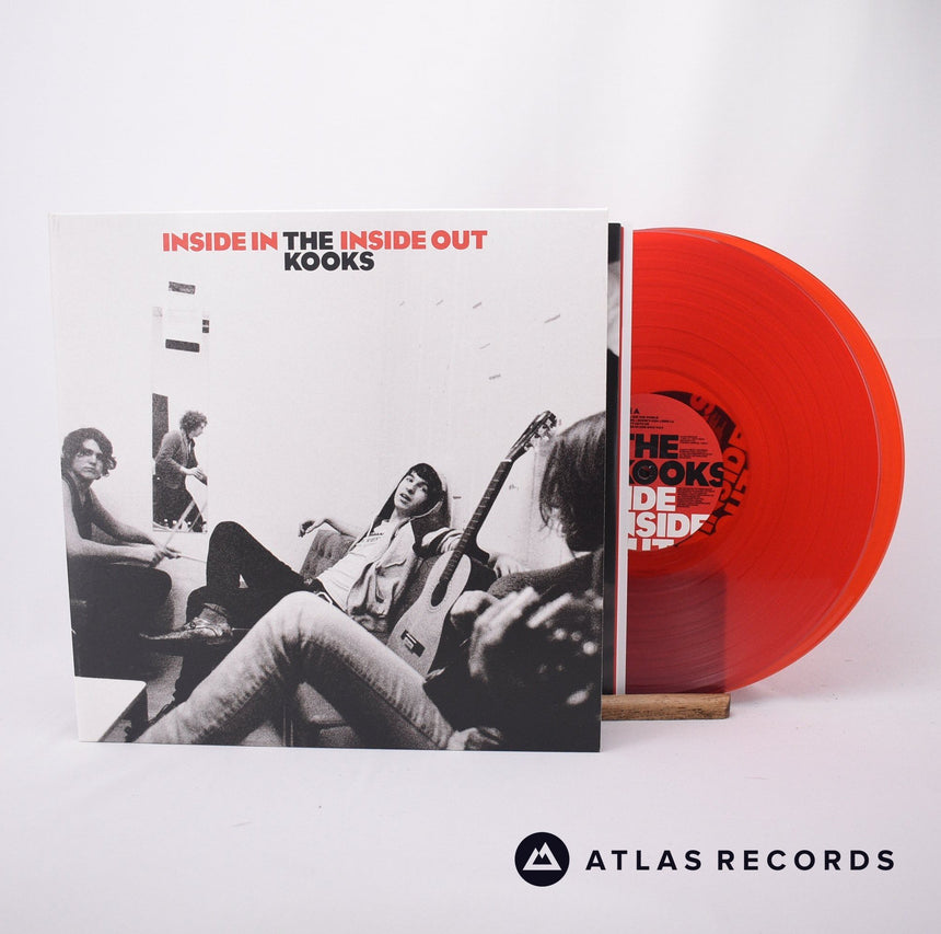 The Kooks Inside In 2 x LP Vinyl Record - Front Cover & Record