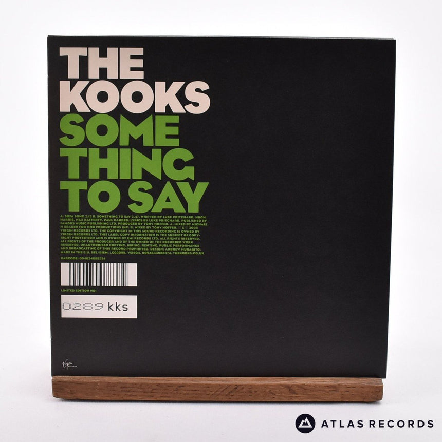 The Kooks - Sofa Song - Limited Edition Numbered 7" Vinyl Record - NM/NM