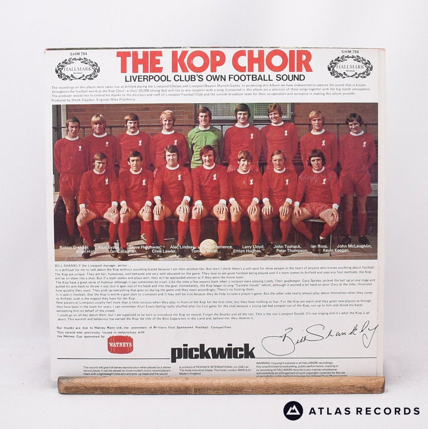 The Kop Choir - Liverpool Club's Own Football Sound - LP Vinyl Record - EX/EX