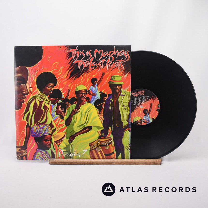 The Last Poets This Is Madness LP Vinyl Record - Front Cover & Record