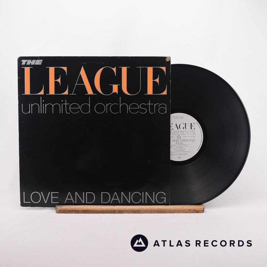 The League Unlimited Orchestra Love And Dancing LP Vinyl Record - Front Cover & Record