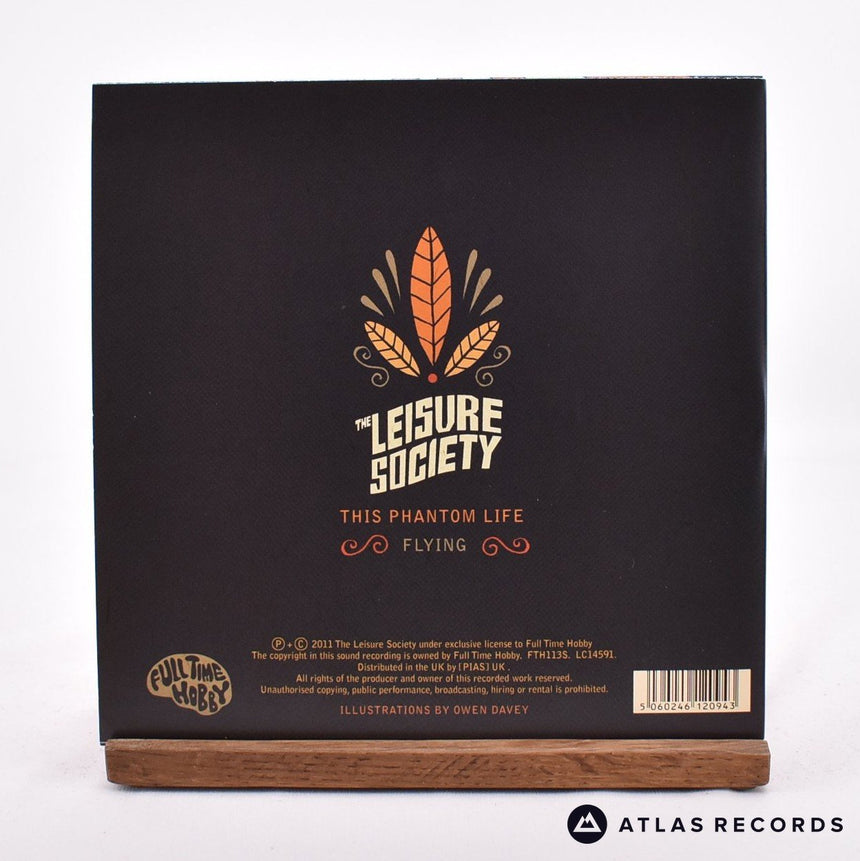 The Leisure Society - This Phantom Life - Orange 7" Vinyl Record - NM/NM