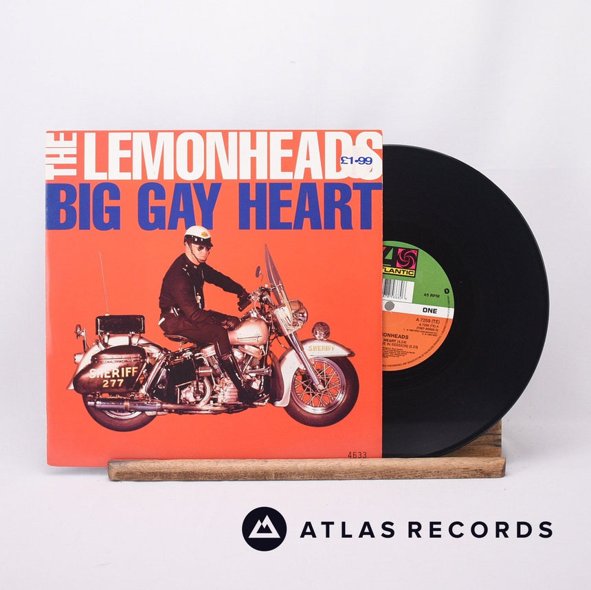 The Lemonheads Big Gay Heart 10" Vinyl Record - Front Cover & Record