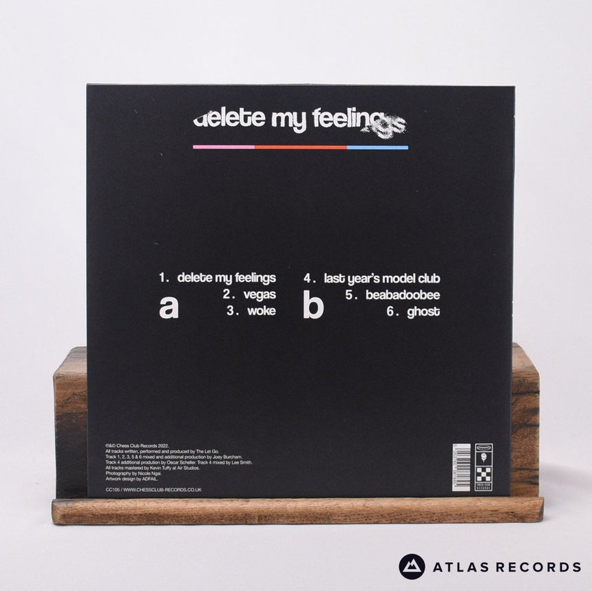 The Let Go - Delete My Feelings - 10" Vinyl Record - NM/NM