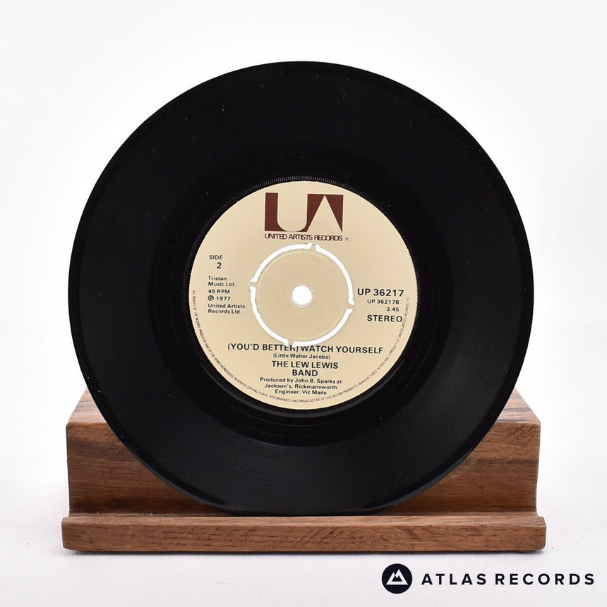 The Lew Lewis Band - Out For A Lark - 7" Vinyl Record - EX/EX