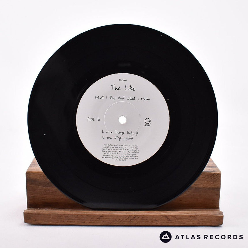 The Like - What I Say And What I Mean - Sticker 7" Vinyl Record - NM/EX