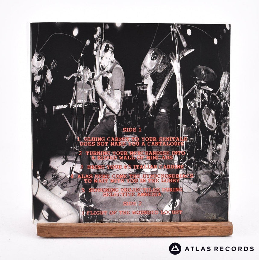 The Locust - Flight Of The Wounded Locust - Insert 7" Vinyl Record - NM/EX