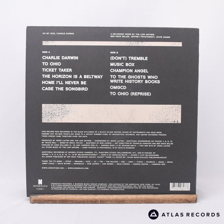 The Low Anthem - Oh My God, Charlie Darwin - Cd Us LP + CD Vinyl Record - NM/EX