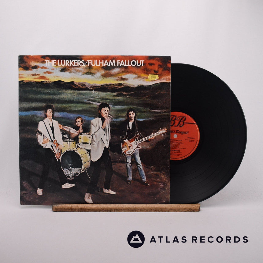 The Lurkers Fulham Fallout LP Vinyl Record - Front Cover & Record
