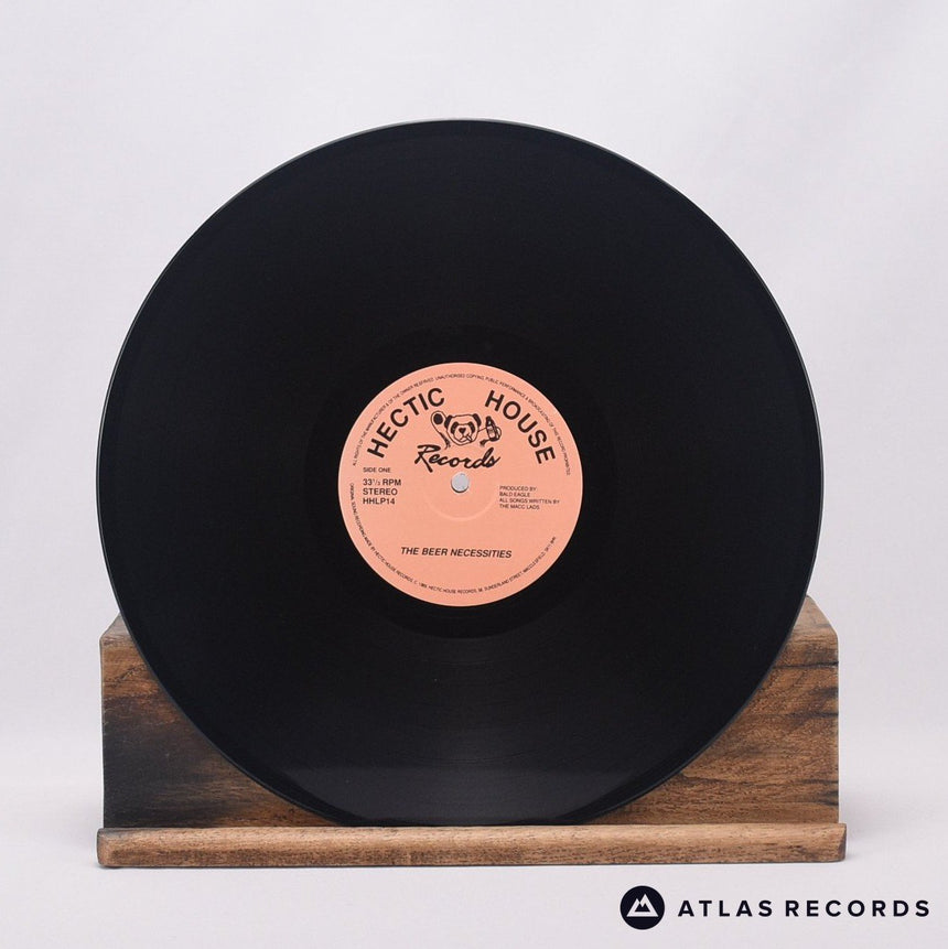 The Macc Lads - The Beer Necessities - A-1 B-1 LP Vinyl Record - EX/EX