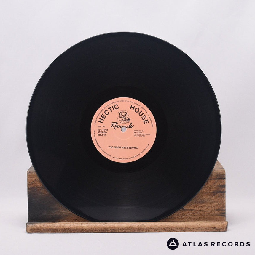 The Macc Lads - The Beer Necessities - A-1 B-1 LP Vinyl Record - EX/EX