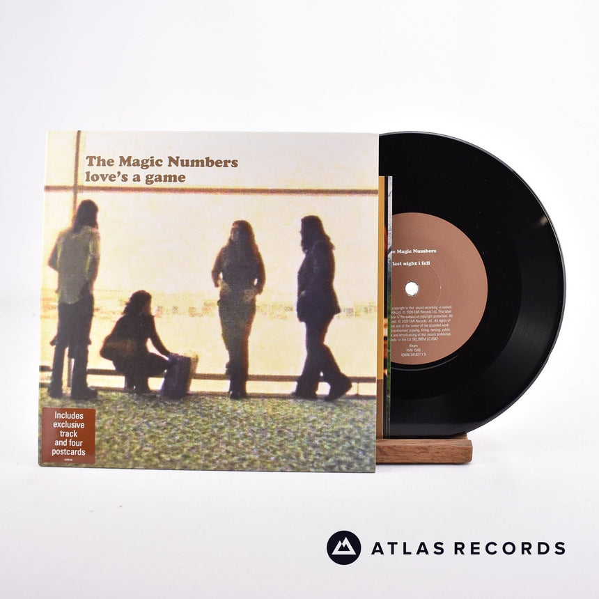 The Magic Numbers Love's A Game 7" Vinyl Record - Front Cover & Record