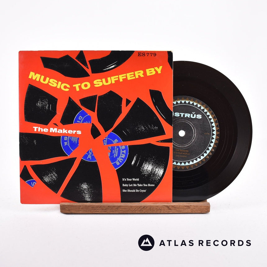 The Makers Music To Suffer By 7" Vinyl Record - Front Cover & Record