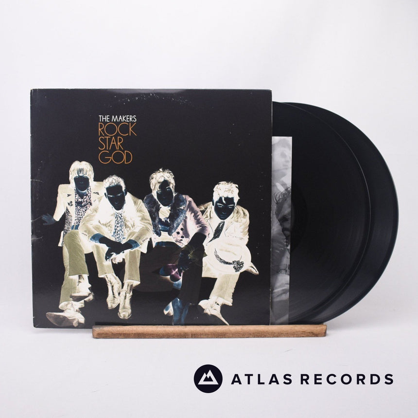 The Makers Rock Star God 2 x LP Vinyl Record - Front Cover & Record