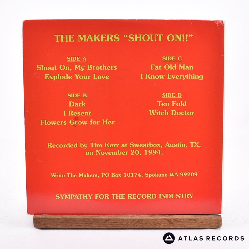 The Makers - Shout On!! - Gatefold 2 x 7" EP Vinyl Record - EX/EX