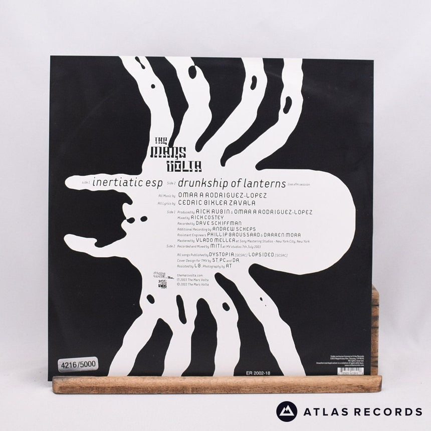 The Mars Volta - Inertiatic ESP - Insert Limited Edition 12" Vinyl Record - EX