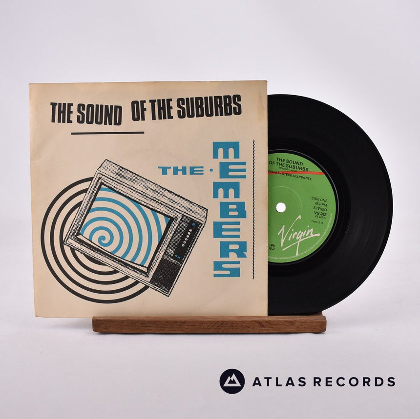 The Members The Sound Of The Suburbs 7" Vinyl Record - Front Cover & Record