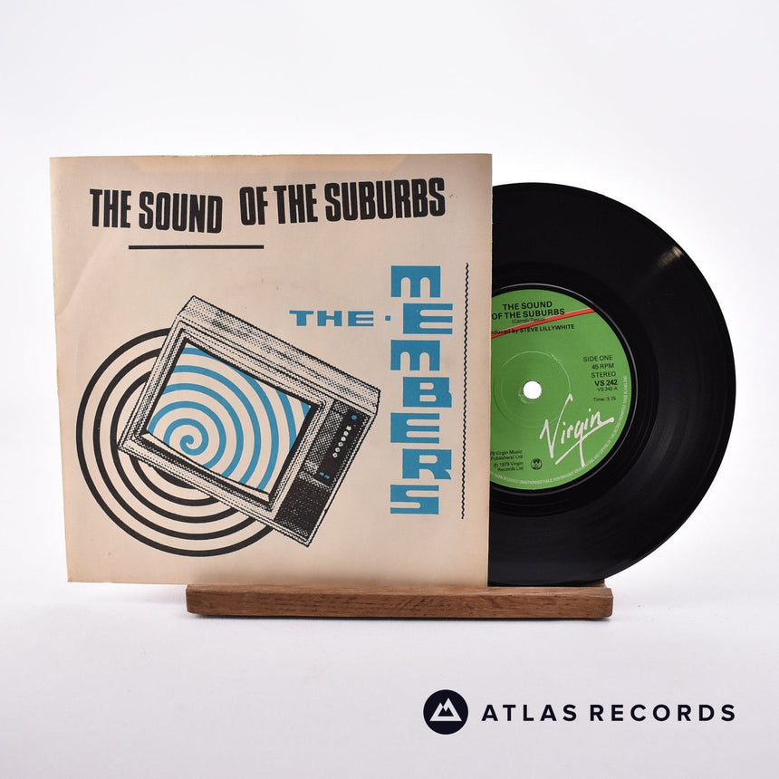The Members The Sound Of The Suburbs 7" Vinyl Record - Front Cover & Record
