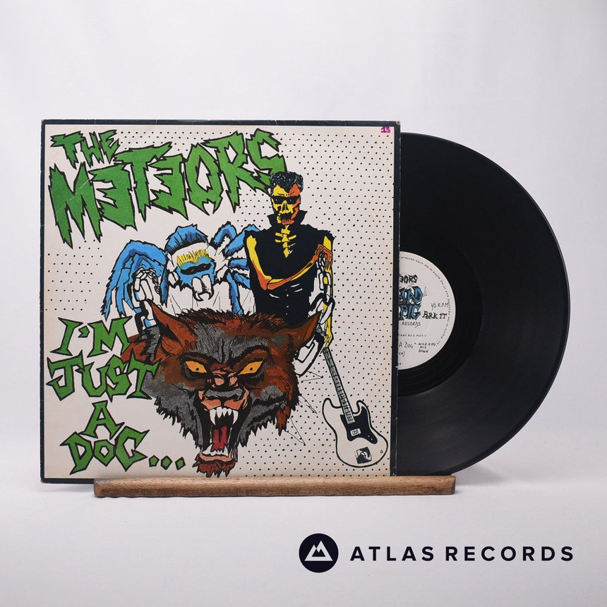 The Meteors I'm Just A Dog 12" Vinyl Record - Front Cover & Record