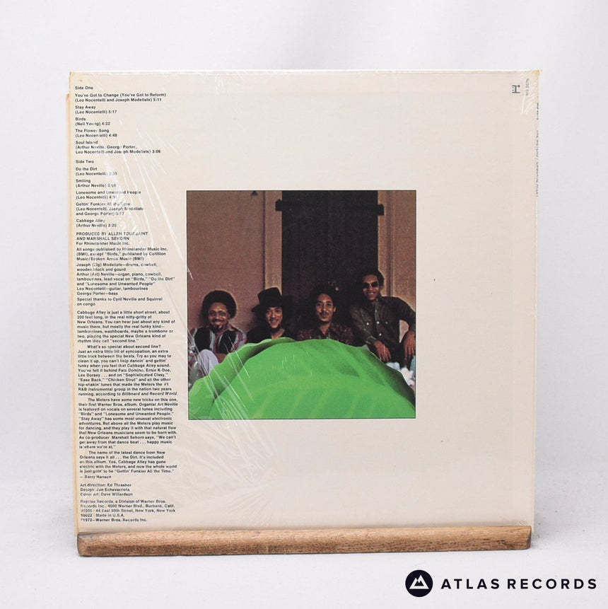 The Meters - Cabbage Alley - Us LP Vinyl Record - EX/VG+