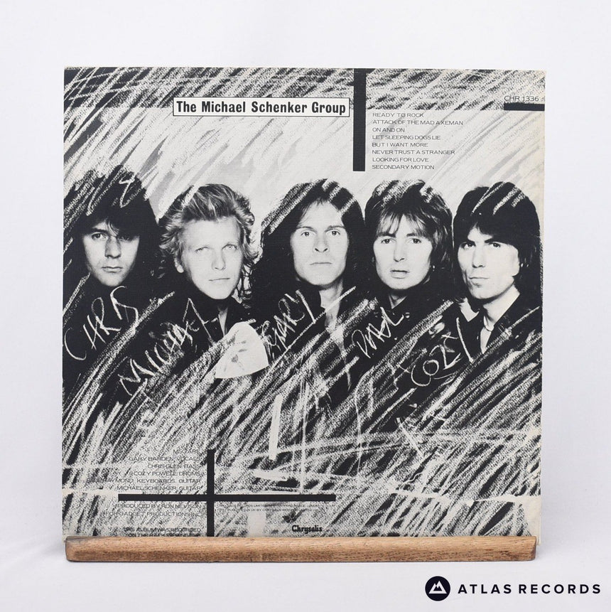 The Michael Schenker Group - MSG - Embossed Sleeve LP Vinyl Record - EX/EX