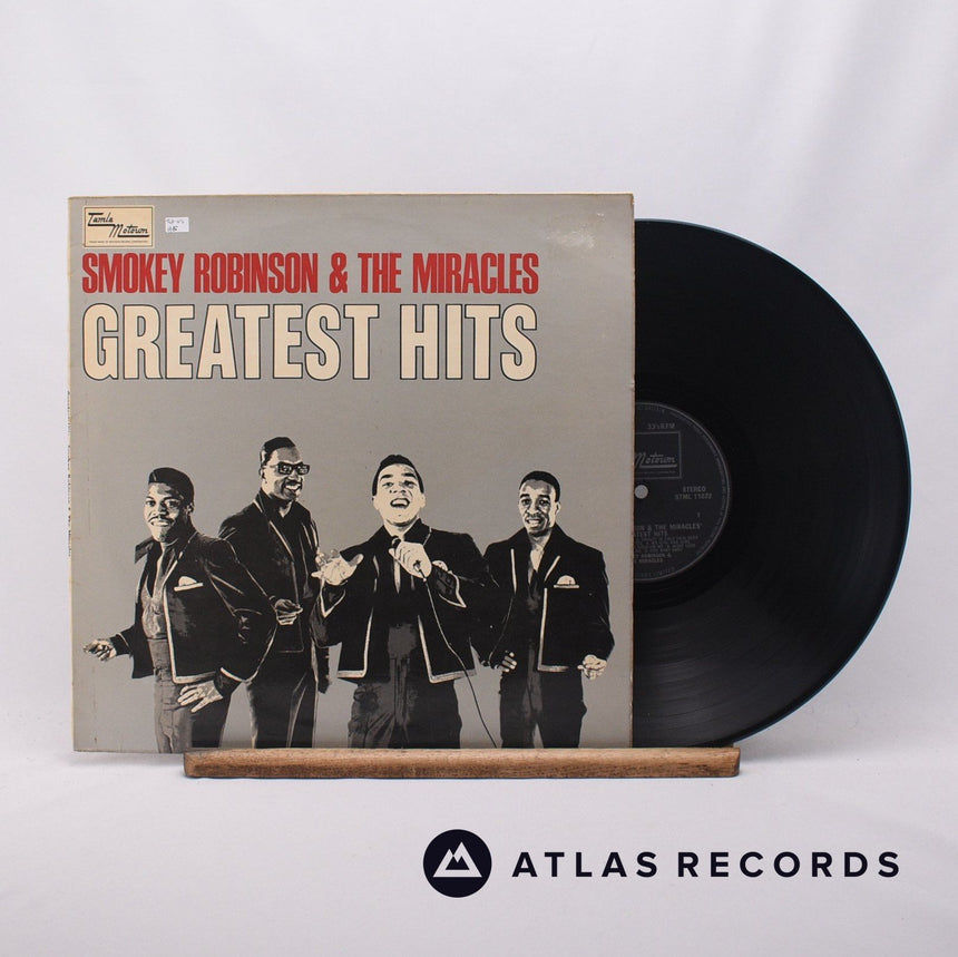 The Miracles Greatest Hits LP Vinyl Record - Front Cover & Record