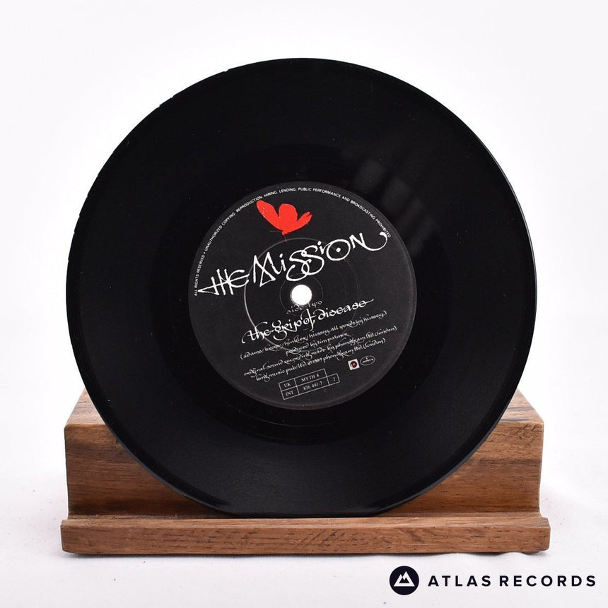 The Mission - Butterfly On A Wheel - 7" Vinyl Record - EX/EX