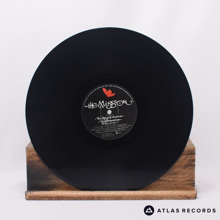 The Mission - Butterfly On A Wheel - 12" Vinyl Record - EX/VG+