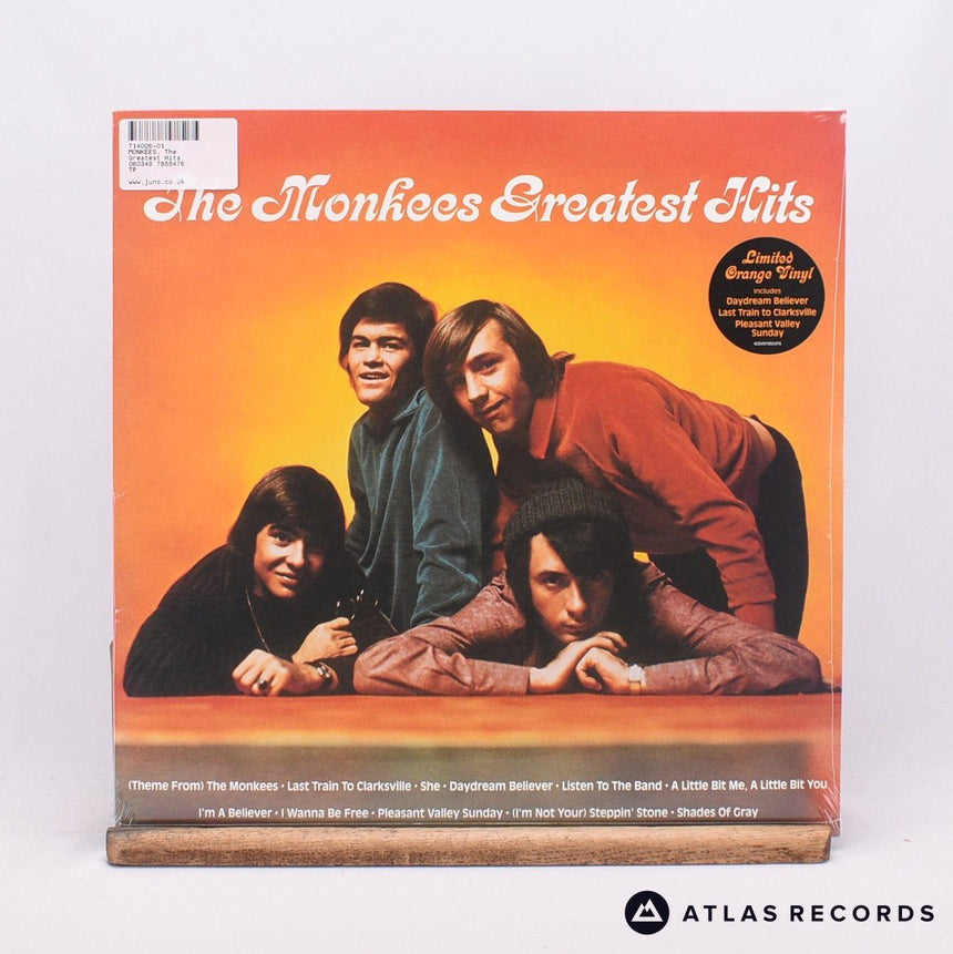 The Monkees The Monkees Greatest Hits LP Vinyl Record - Front Cover & Record