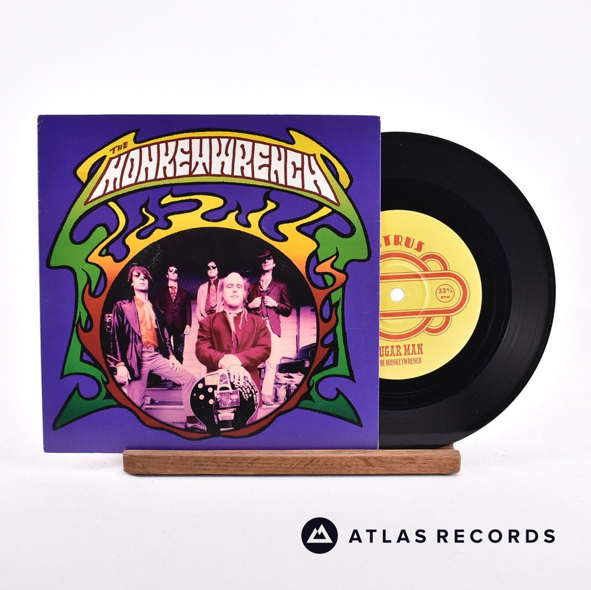 The Monkeywrench Sugar Man 7" Vinyl Record - Front Cover & Record