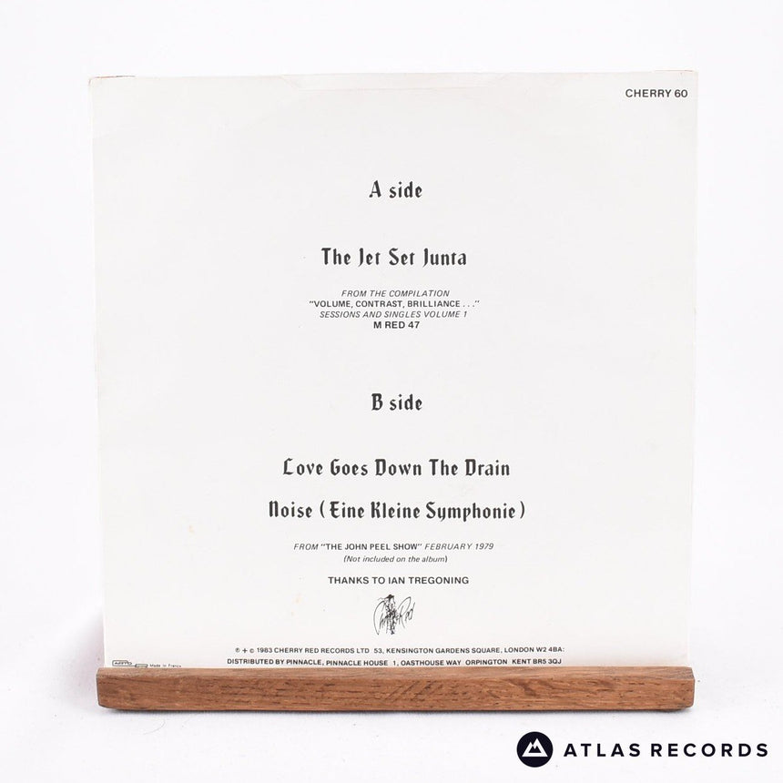 The Monochrome Set - The Jet Set Junta - 7" Vinyl Record - VG+/VG+